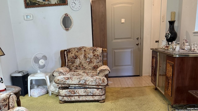 9010 Bowline, San Antonio, TX 78242 - sitting room with light colored carpet