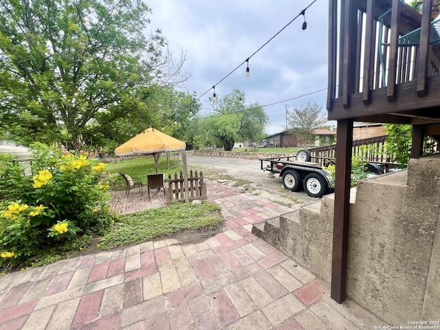 415 Fort Clark Rd Unit 21, Brackettville, TX 78832 - view of patio