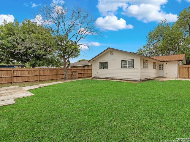 13306 Chesterton, San Antonio, TX 78217 - back of property with a fenced backyard