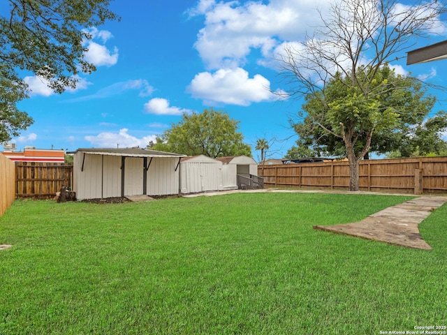 13306 Chesterton, San Antonio, TX 78217 - fenced backyard with a storage shed