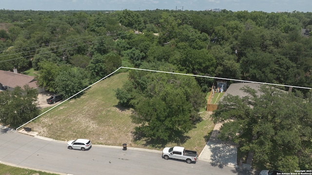 3105 Pecan Valley Dr, Temple, TX 76502 - aerial view of property's location with property boundaries highlighted and a forest