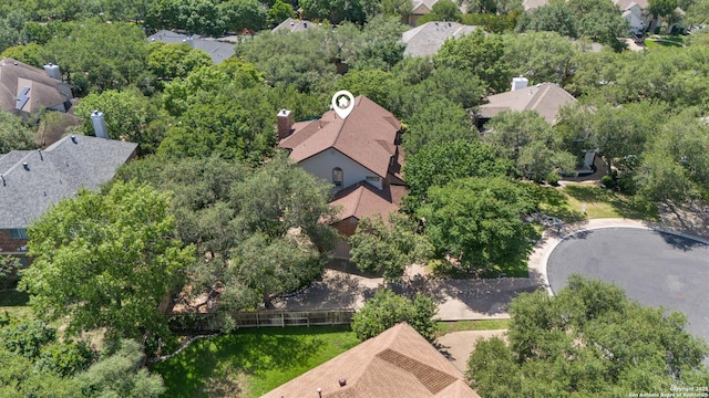 18203 Newcliff, San Antonio, TX 78259 - aerial view of residential area