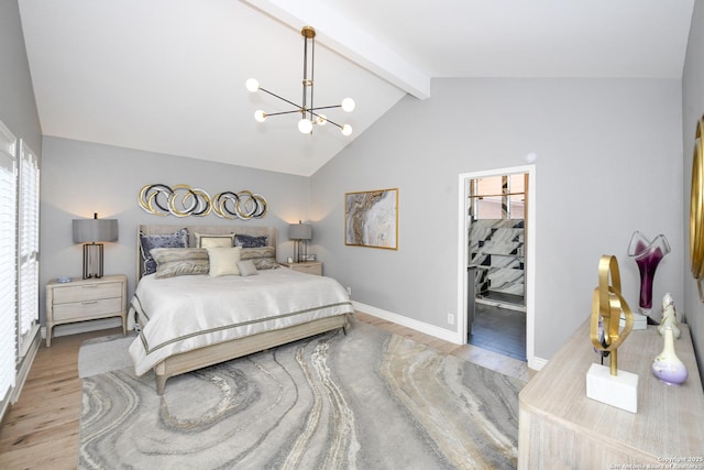 3470 River Path, San Antonio, TX 78230 - bedroom with wood finished floors, a chandelier, baseboards, and a spacious closet