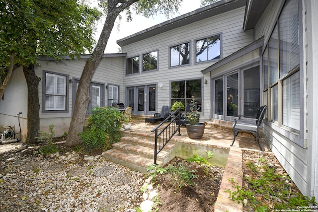 3470 River Path, San Antonio, TX 78230 - back of property with a patio area