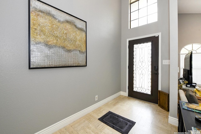 3470 River Path, San Antonio, TX 78230 - foyer featuring baseboards