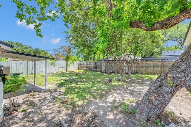 339 Thorain Blvd, San Antonio, TX 78212 - fenced backyard featuring a patio