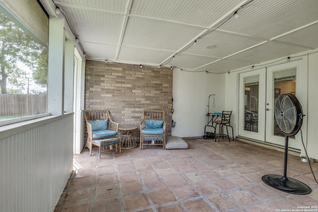 6034 Royal, San Antonio, TX 78239 - sunroom / solarium with french doors
