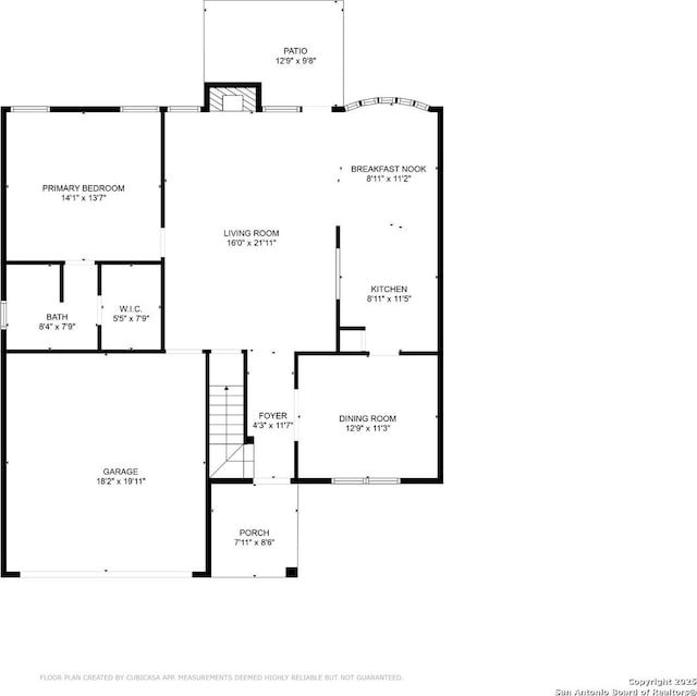 3250 Bear Spgs, San Antonio, TX 78245 - home floor plan