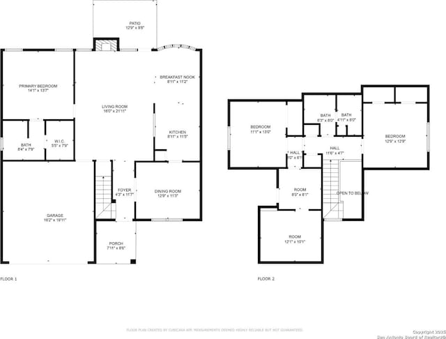 3250 Bear Spgs, San Antonio, TX 78245 - property floor plan