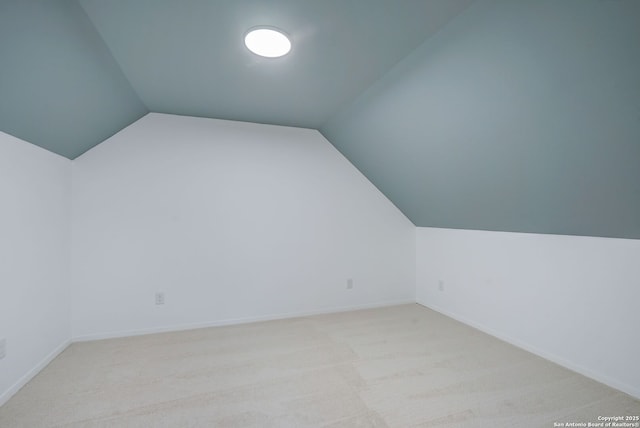 3250 Bear Spgs, San Antonio, TX 78245 - bonus room featuring vaulted ceiling, carpet floors, and baseboards