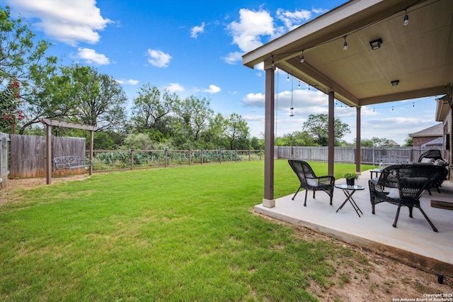 1036 Carriage, New Braunfels, TX 78132 - view of yard featuring a patio