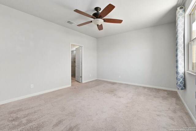 164 Antler Bnd, San Antonio, TX 78253 - unfurnished room featuring a ceiling fan and light colored carpet