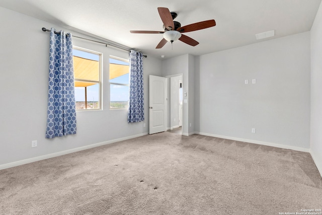 164 Antler Bnd, San Antonio, TX 78253 - carpeted spare room featuring baseboards and a ceiling fan