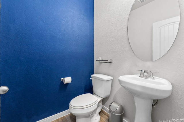 164 Antler Bnd, San Antonio, TX 78253 - half bath featuring wood finished floors and baseboards