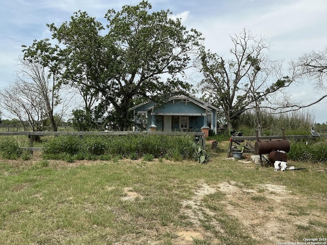 1273 Crk 180, Smiley, TX 78159 - view of yard
