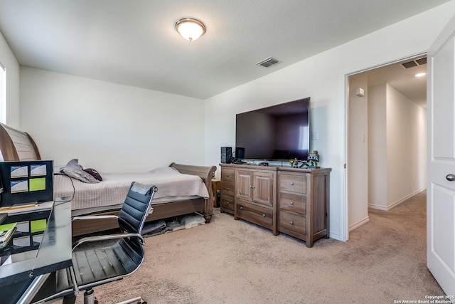 11745 Red Pheasant, San Antonio, TX 78245 - bedroom with carpet, baseboards, and a desk