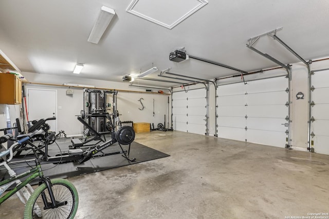 269 Red Rose, Spring Branch, TX 78070 - garage with a garage door opener