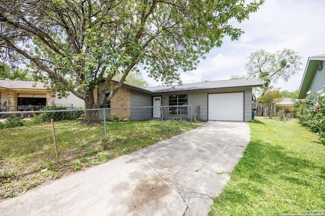 8611 Little Beaver, San Antonio, TX 78242 - ranch-style house with an attached garage and concrete driveway