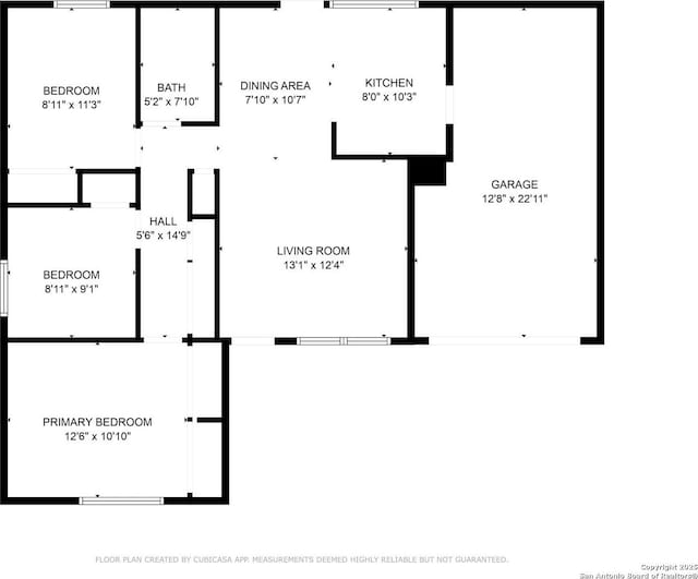 8611 Little Beaver, San Antonio, TX 78242 - floor plan / room layout