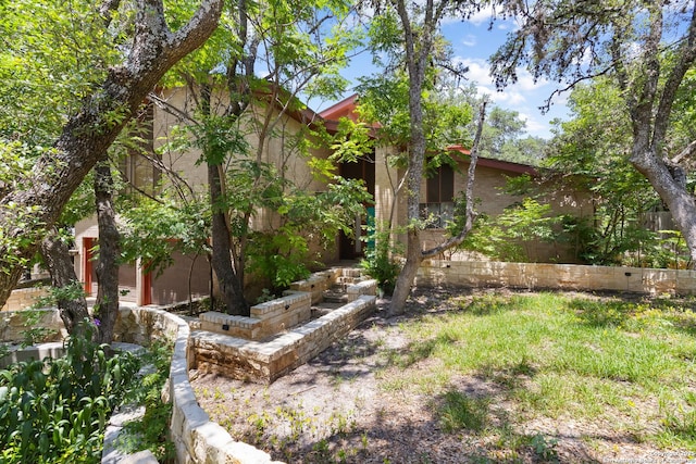3511 Hunters Cir, San Antonio, TX 78230 - view of yard