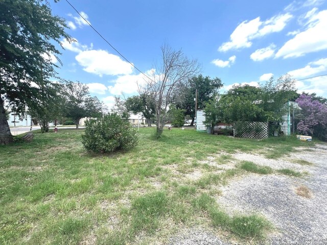 413 4th St, Poteet, TX 78065 - view of yard