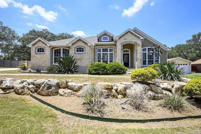 13607 Stagecoach, San Antonio, TX 78253 - view of front of property featuring stone siding