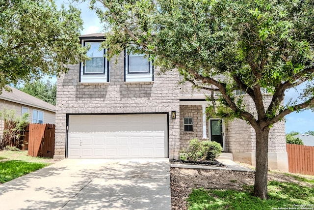 10229 Pony Corral, Converse, TX 78109 - view of front of house with an attached garage and concrete driveway