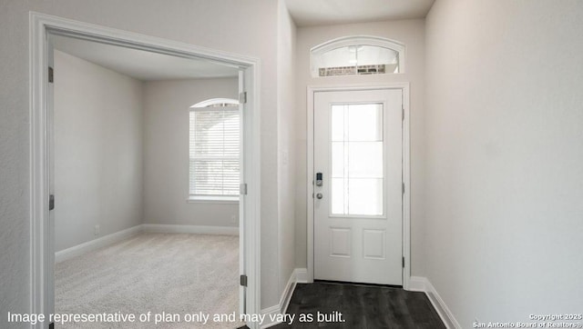 21003 Millstream Bnd, San Antonio, TX 78266 - foyer entrance with baseboards