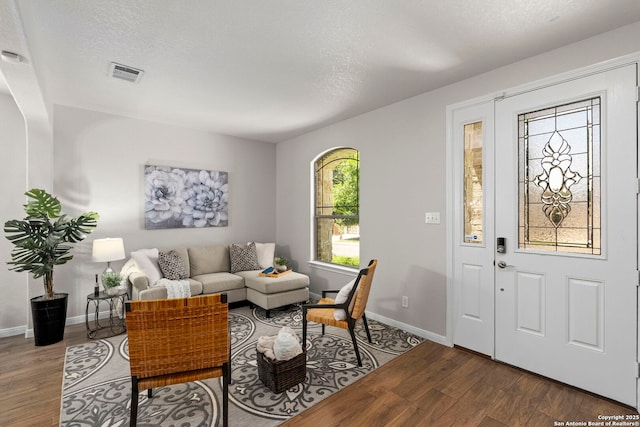 116 Cold Riv, Boerne, TX 78006 - living area featuring wood finished floors