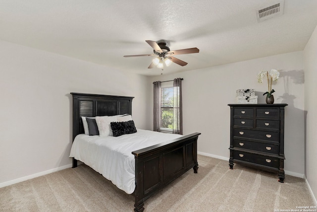 116 Cold Riv, Boerne, TX 78006 - bedroom featuring light colored carpet and ceiling fan