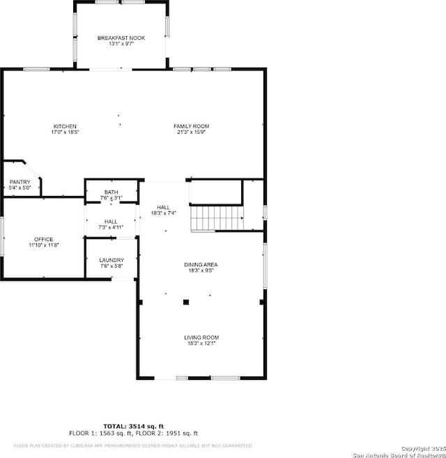 116 Cold Riv, Boerne, TX 78006 - view of home floor plan