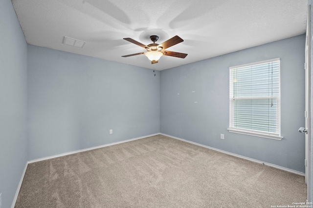 220 Hinge, Cibolo, TX 78108 - carpeted empty room with a ceiling fan and baseboards