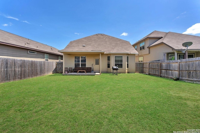 8919 Ladbroke, Converse, TX 78109 - rear view of house with a fenced backyard