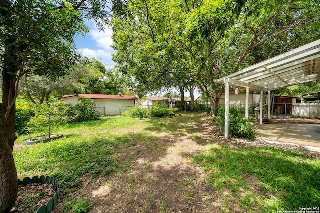 7022 Centergrove Dr, San Antonio, TX 78227 - view of fenced backyard