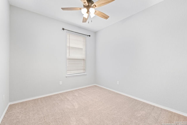 336 Salz, San Antonio, TX 78260 - carpeted spare room featuring baseboards and ceiling fan