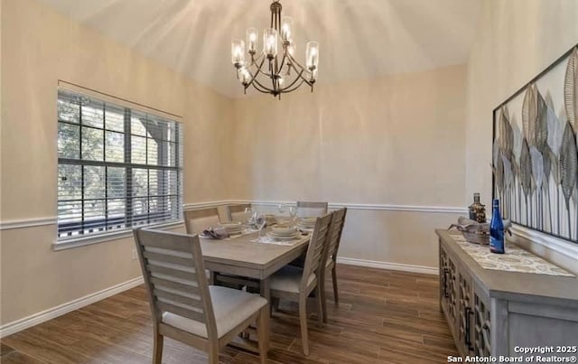30184 Bridlegate, Bulverde, TX 78163 - dining space featuring a chandelier and wood finished floors