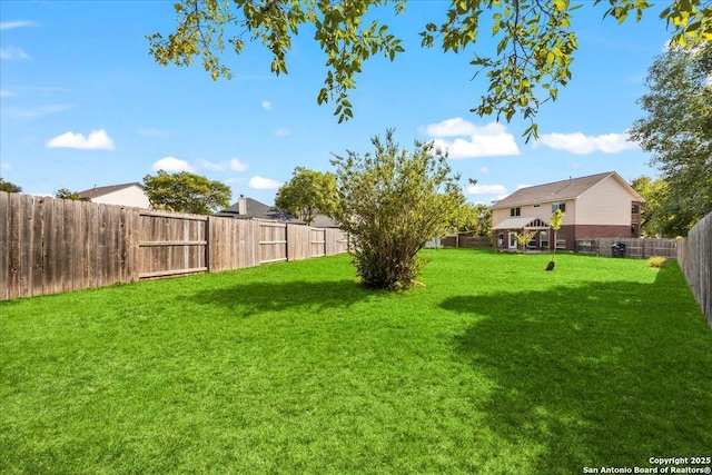 3607 Mill Mdw, San Antonio, TX 78247 - view of fenced backyard