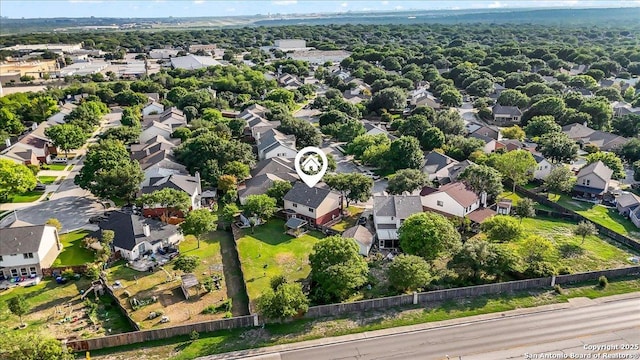 3607 Mill Mdw, San Antonio, TX 78247 - aerial view of property's location featuring nearby suburban area