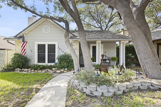 14126 Sage Trl, San Antonio, TX 78231 - view of front of house featuring a chimney
