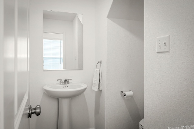 175 Amber, Maxwell, TX 78656 - half bathroom with toilet