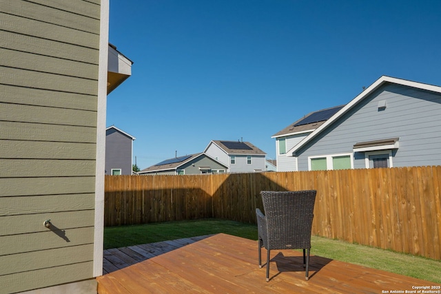 175 Amber, Maxwell, TX 78656 - deck with a fenced backyard