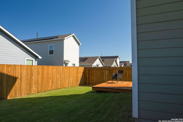 175 Amber, Maxwell, TX 78656 - view of yard with a deck