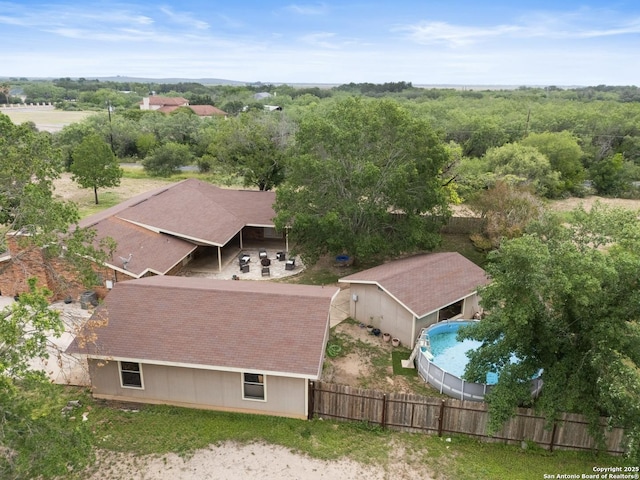 1373 County Road 373, Uvalde, TX 78801 - view from above of property with a pool