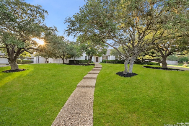 608 Kendall Pkwy, Boerne, TX 78015 - view of yard