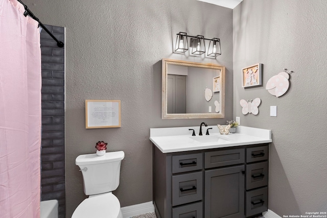 608 Kendall Pkwy, Boerne, TX 78015 - bathroom with vanity and shower / tub combo
