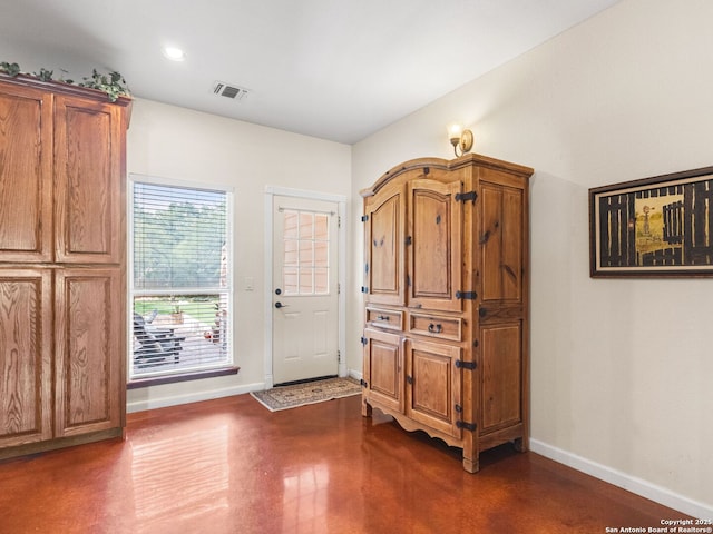 1131 Meadow Stream Rd, Spring Branch, TX 78070 - foyer entrance with baseboards and recessed lighting