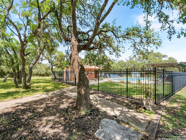 1131 Meadow Stream Rd, Spring Branch, TX 78070 - view of yard