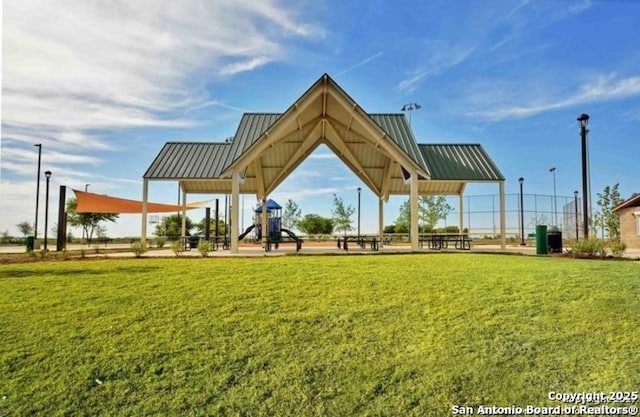 6723 Luckey Pond, San Antonio, TX 78252 - view of community with a lawn