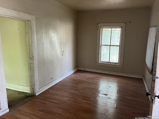 310 N Gevers, San Antonio, TX 78202 - unfurnished room featuring wood finished floors
