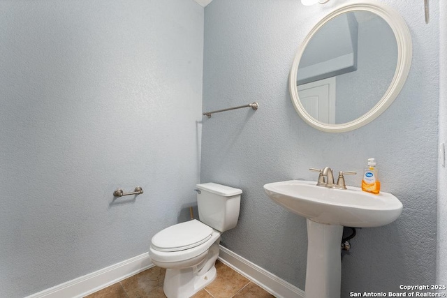 120 Red Bud, Boerne, TX 78006 - bathroom with toilet and tile patterned flooring